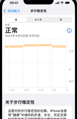 拜城iPhone手机维修如何在iPhone开启'步行稳定性通知'