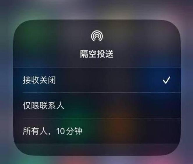 拜城苹果14维修分享iPhone 14 Pro如何开启隔空投送 